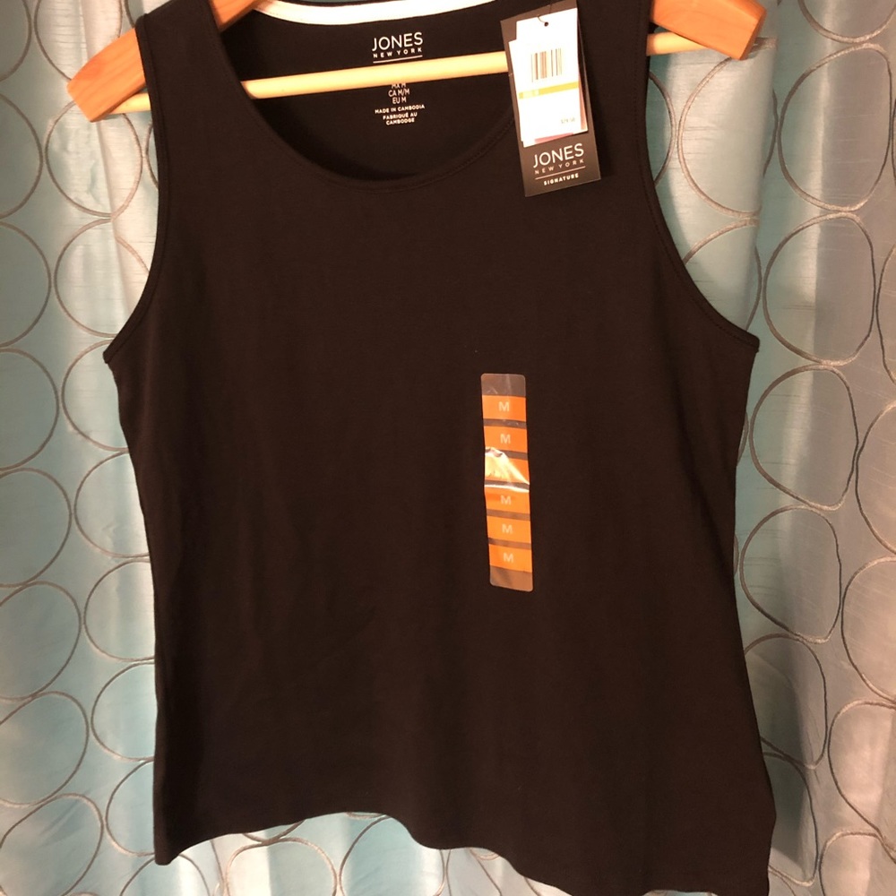 Brand new, black, Jones New York tank top